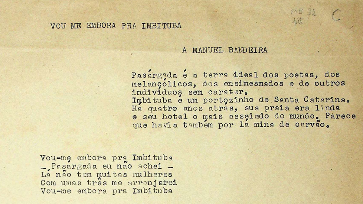 Pas Rgada Ou Imbituba Instituto Moreira Salles