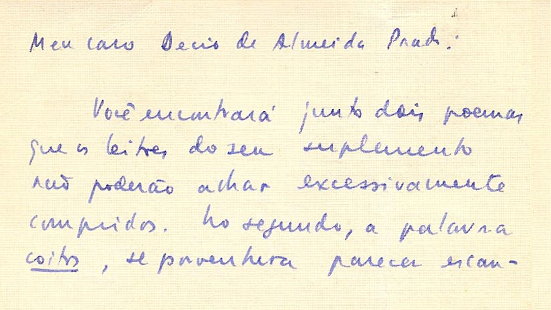 Livro de cartas trocadas por Rodrigo M. F. de Andrade e Mário de Andrade  será lançado - Correio do Estado