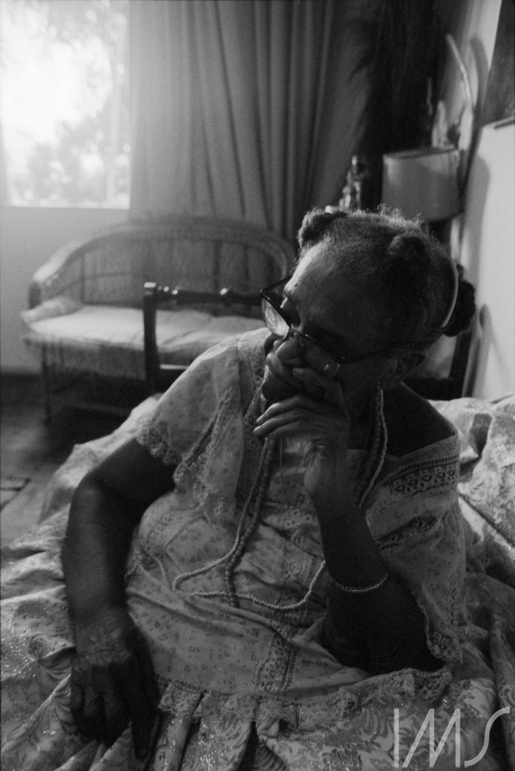 Mãe Menininha do Gantois. Brasil, 1981. Foto de Madalena Schwartz/ Acervo IMS