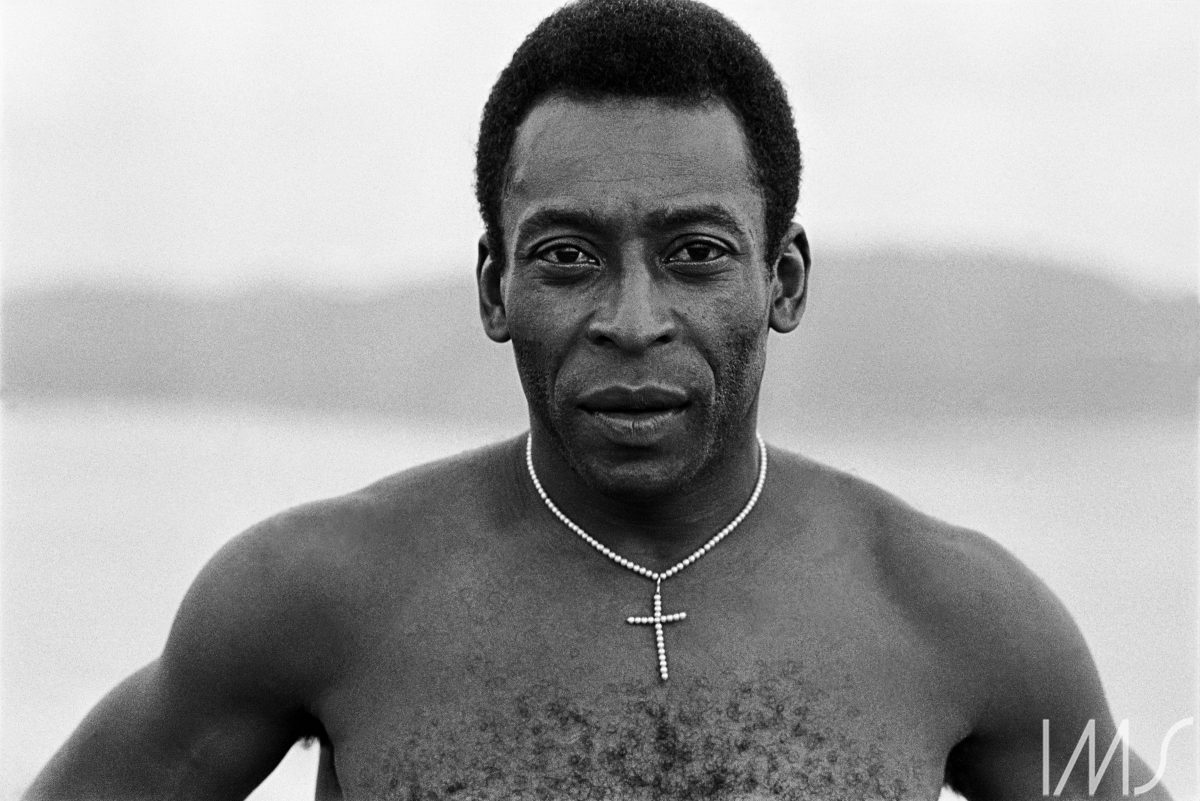 Pelé. Santos, 1979. Foto de Otto Stupakoff/ IMS
