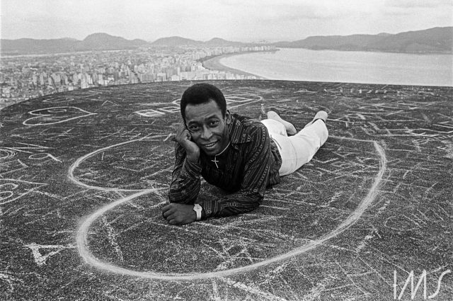 Pelé. Santos, 1979. Foto de Otto Stupakoff/ IMS