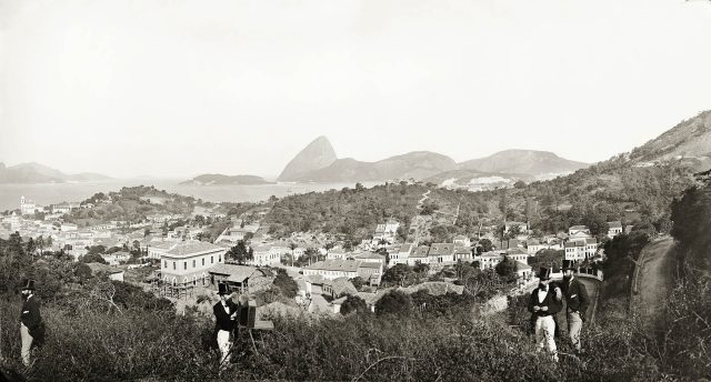 Panorama parcial do Rio de Janeiro, c. 1885  Marc Ferrez/ Coleção Gilberto Ferrez/ Acervo IMS