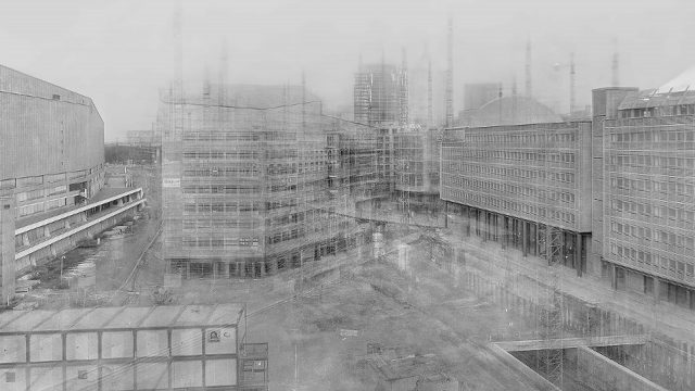 Imagem da série &quot;Potsdamer Platz&quot;, de Michael Wesely