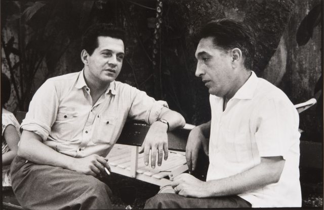 Hélio Pellegrino e Amílcar de Castro. Rio de Janeiro, 1964 © Alécio de Andrade