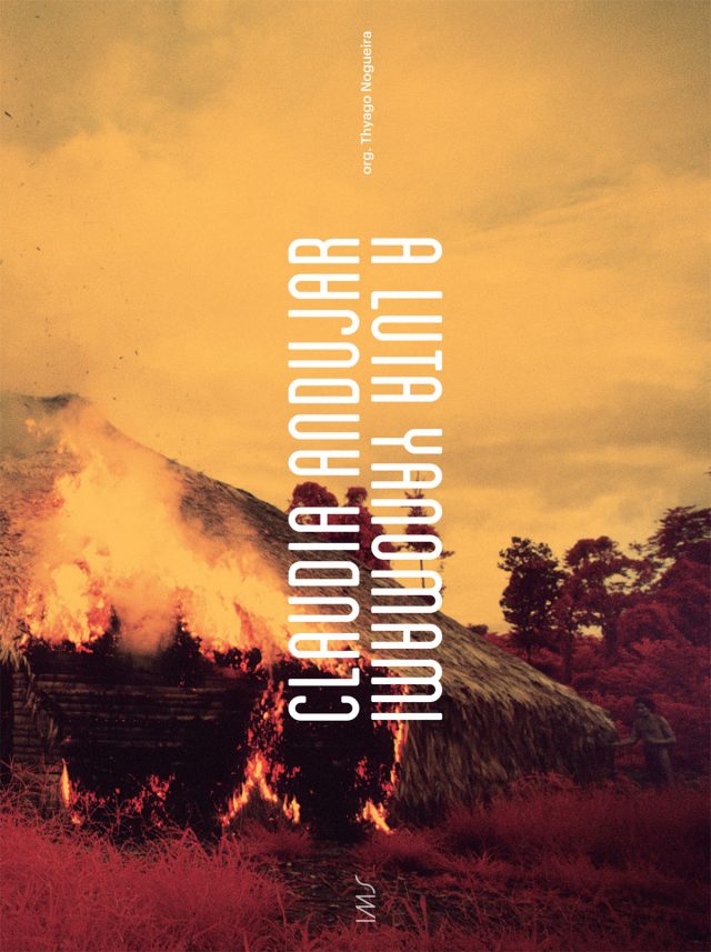Capa do catálogo da exposição Claudia andujar: a luta Yanomami