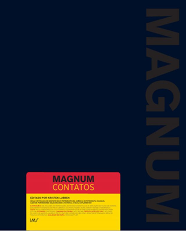 Capa do livro  Magnum - Contatos, organizado por Kristen Lubben.