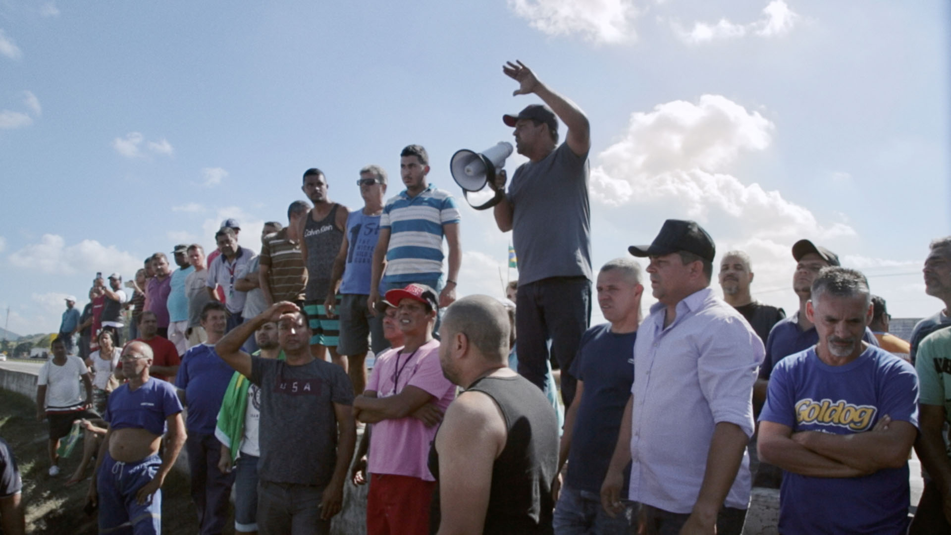 Cena de Bloqueio, de Victória Álvares e Quentin Delaroche