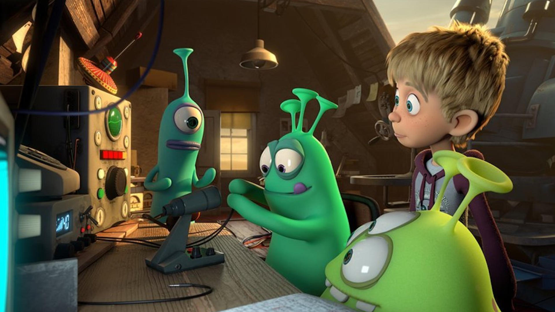 Cena de Amigos Alienígenas, de Christoph Lauenstein