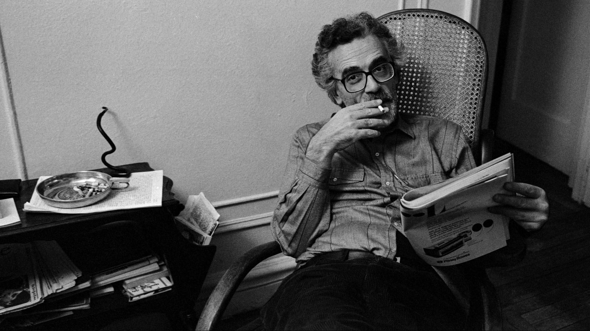 Eduardo Coutinho. Foto de Zeca Guimarães