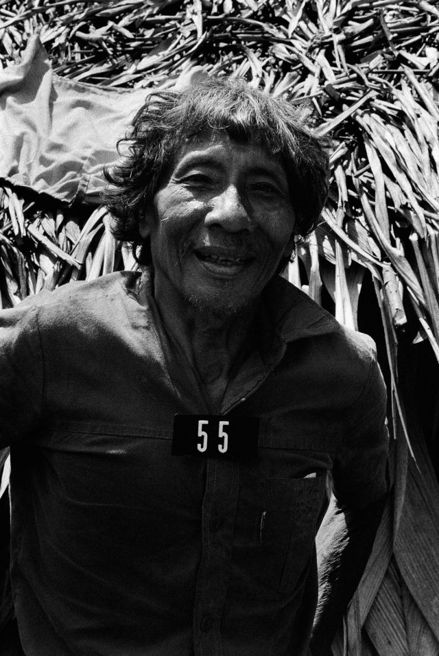 Mucajaí, Roraima, 1983. Foto de Claudia Andujar da série "Marcados",  que integra a exposição "Claudia Andujar: A luta Yanomami"