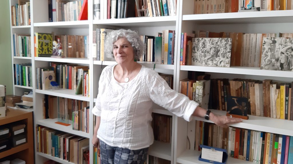 Rachel Valença, coordenadora de Literatura do IMS, novembro de 2019. Foto de Mànya Millen
