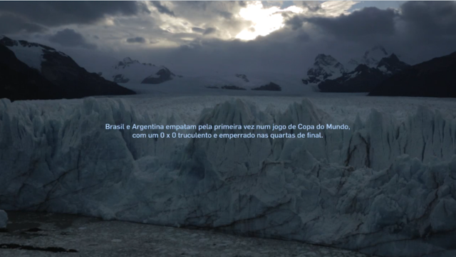 Brasil x Argentina, 2017. Frame de videoinstalação de Dora Longo Bahia. Coleção de Fotografia Contemporânea/ Acervo IMS