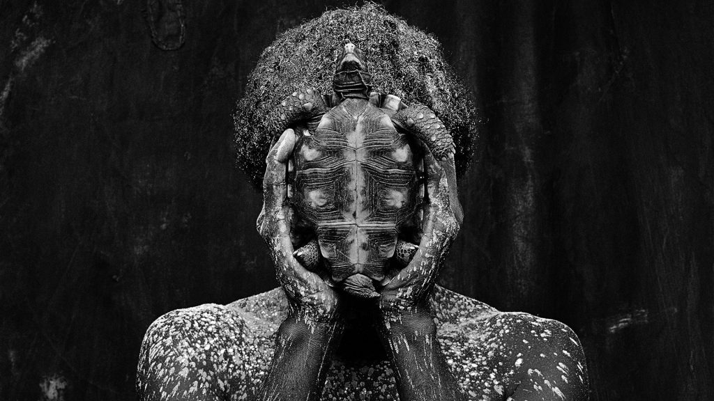 O deus da cabeça, 1995. Foto de Mario Cravo Neto / Acervo IMS