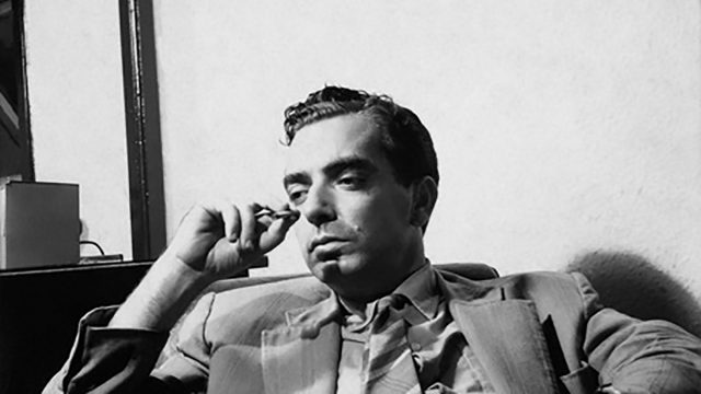 Nelson Rodrigues. Fotografia de Carlos Moskovics, c.1949