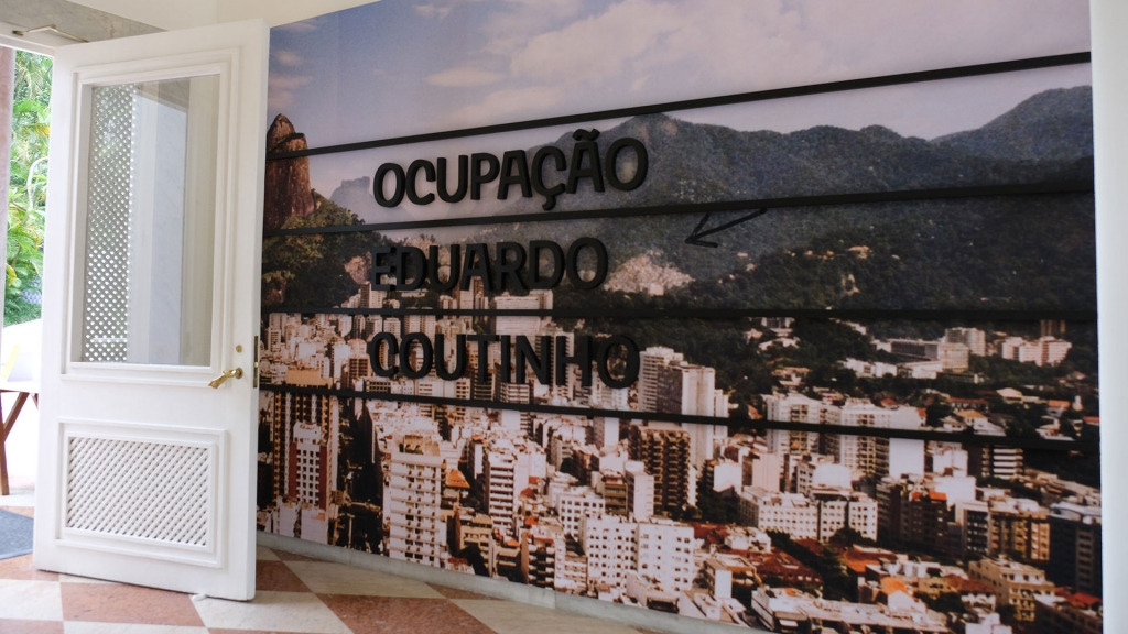 Eduardo Coutinho ocupa o IMS Rio