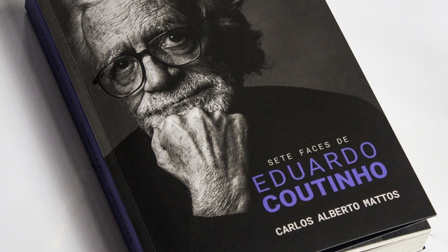 Capa do livro &quot;Sete faces de Eduardo Coutinho&quot;