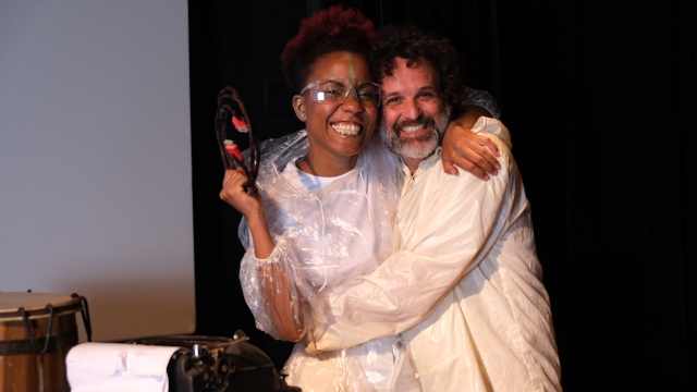 Pedro Rocha e Timbuka Hai. Foto de Laura Liuzzi