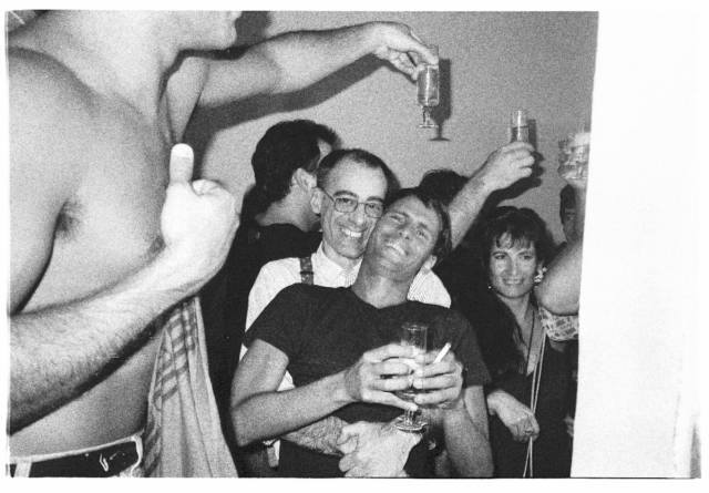 Caio Fernando Abreu e Cazuza, 1989. Coleção Vania Toledo/ Acervo IMS