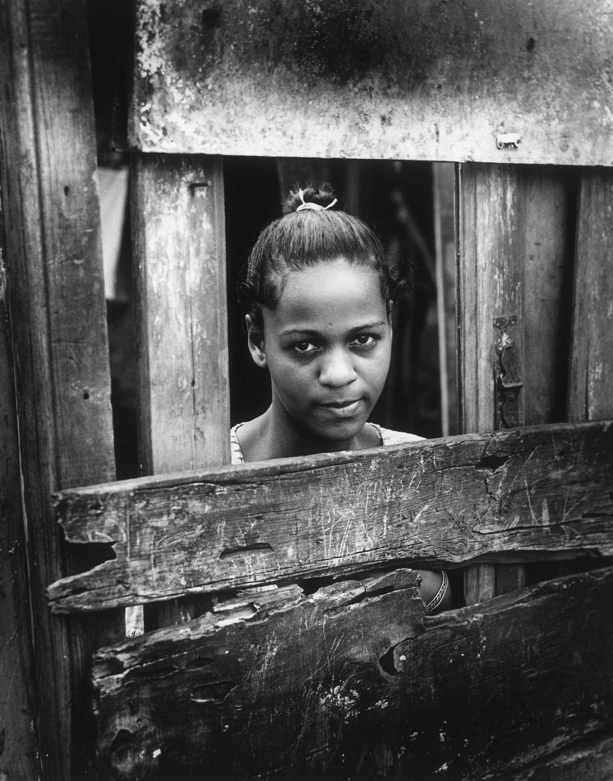 Morro do Salgueiro. Rio de Janeiro, RJ, década de 1980. Foto de Januário Garcia. Acervo IMS /Arquivo Januário Garcia