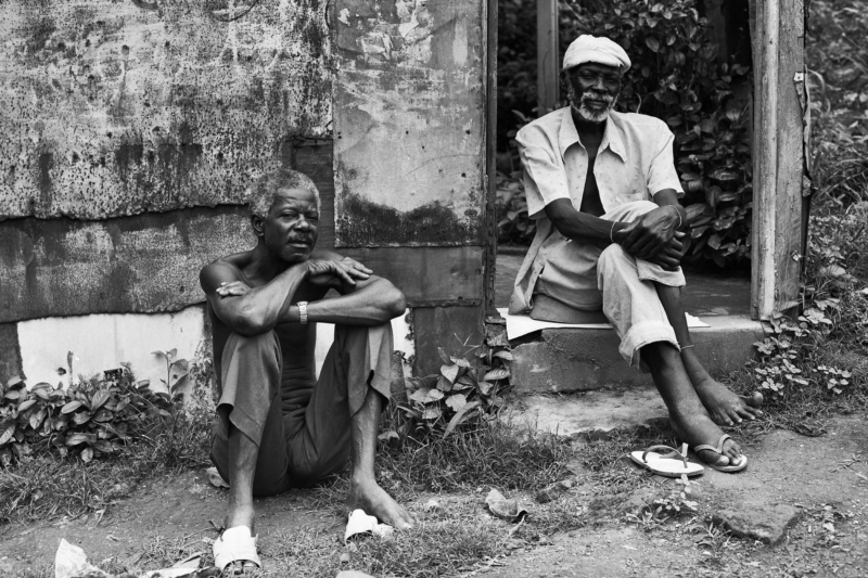 Morro do Salgueiro. Rio de Janeiro, RJ, 1983. Foto de Januário Garcia. Acervo IMS /Arquivo Januário Garcia