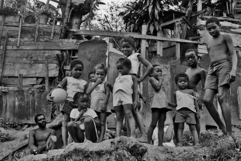 Morro do Salgueiro. Rio de Janeiro, RJ, 1983. Foto de Januário Garcia. Acervo IMS /Arquivo Januário Garcia