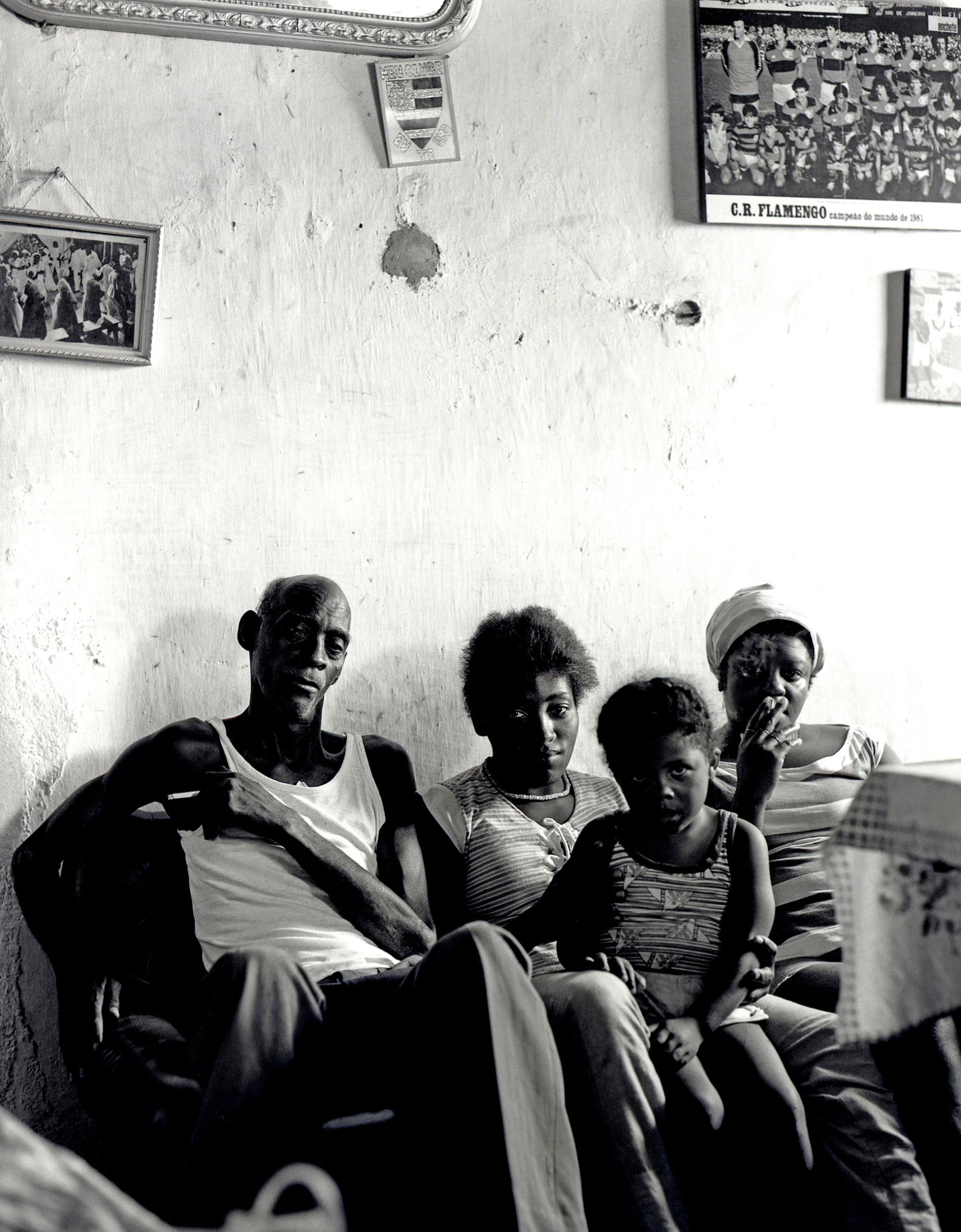 Morro do Salgueiro. Rio de Janeiro, RJ, 1983. Foto de Januário Garcia. Acervo IMS /Arquivo Januário Garcia