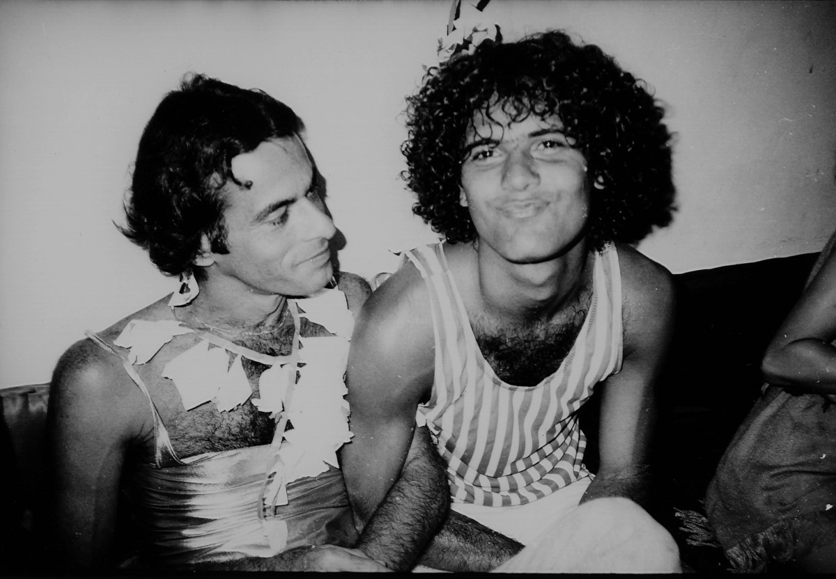 Ney Matogrosso e Cazuza. Coleção Vania Toledo/ Acervo IMS