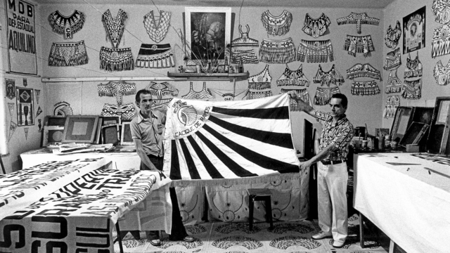 Série Carnaval: Cacique de Ramos, Rio de Janeiro, RJ, 1972-1976. Detalhe de foto de Carlos Vergara. Coleção do artista, Ateliê Carlos Vergara