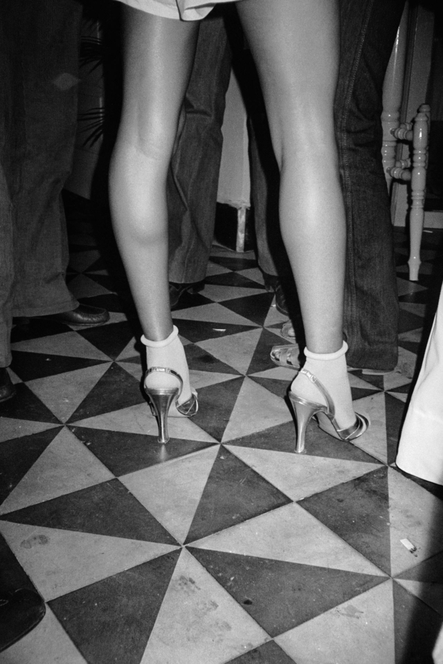 Inauguração da butique de Barbara Hulanicki, atual Ritz, São Paulo, 1981. Coleção Vania Toledo/ Acervo IMS