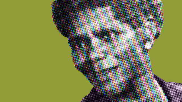 Laudelina de Campos Mello (detalhe). Sem t&iacute;tulo, sem data. Reprodu&ccedil;&atilde;o fotogr&aacute;fica / Autoria n&atilde;o identificada. Acervo Sindicato das Trabalhadoras Dom&eacute;sticas de Campinas