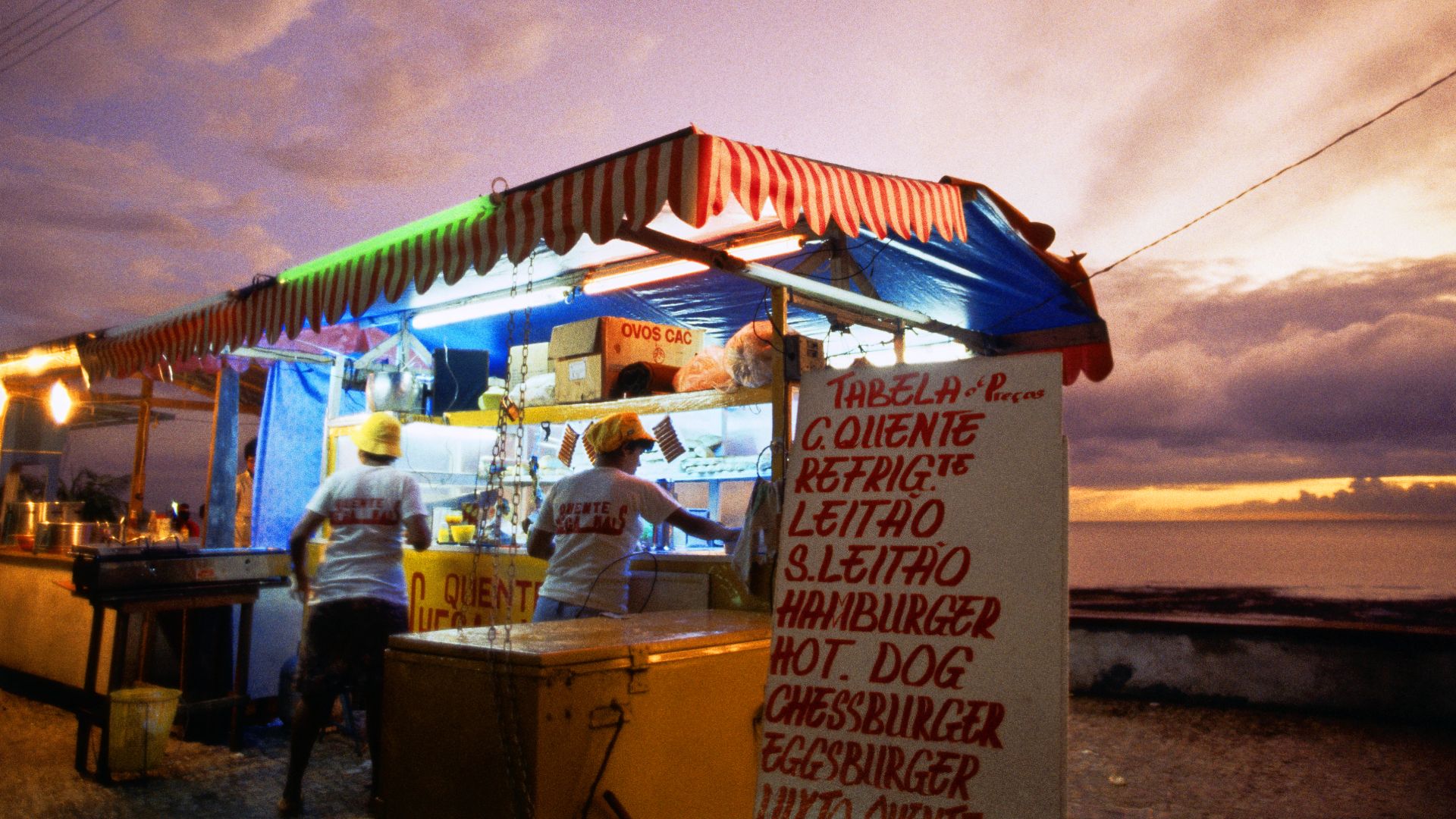 Detalhe de Cachorro-quente, 1985. Foto de Luiz Braga.