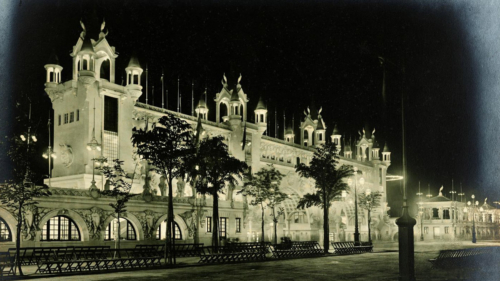 Thiele &amp; Kollien. Exposição Internacional do Centenário da Independência – Parque de Diversões, 1922. Rio de Janeiro, RJ / Acervo IMS