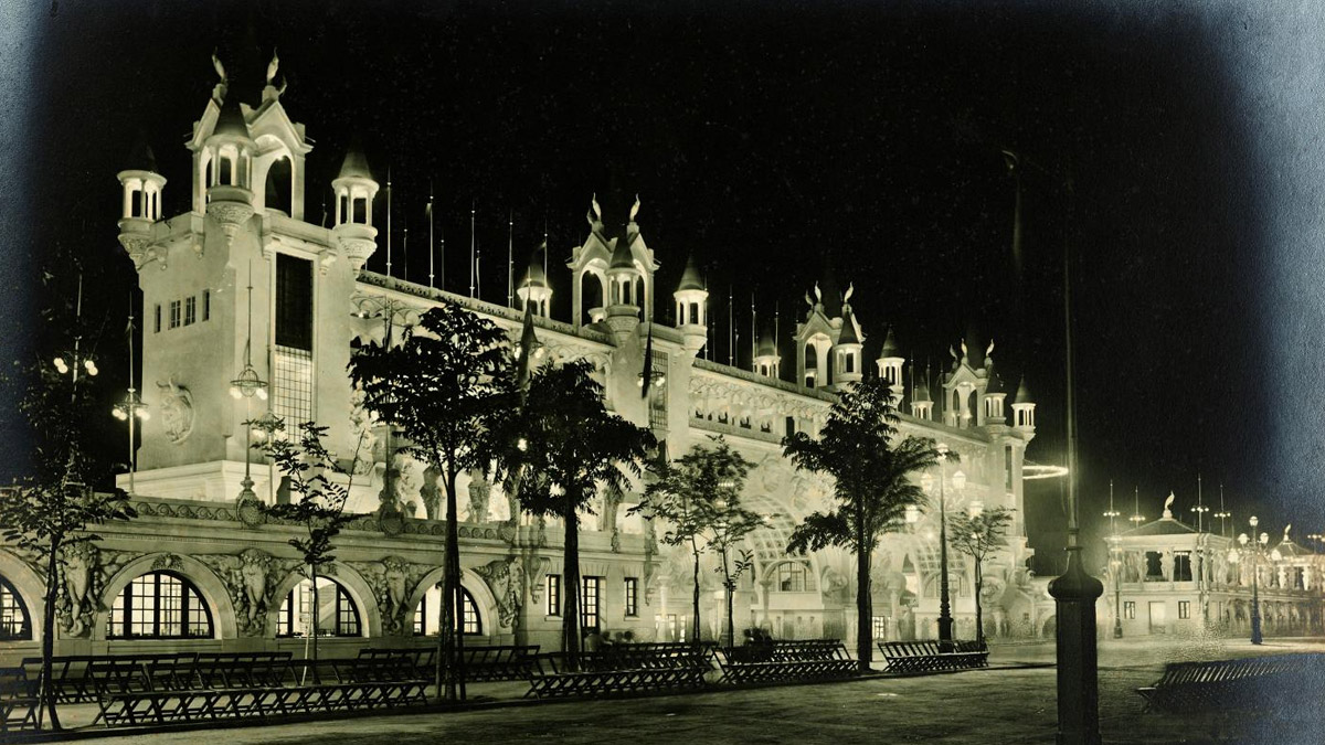 Thiele &amp; Kollien. Exposição Internacional do Centenário da Independência – Parque de Diversões, 1922. Rio de Janeiro, RJ / Acervo IMS