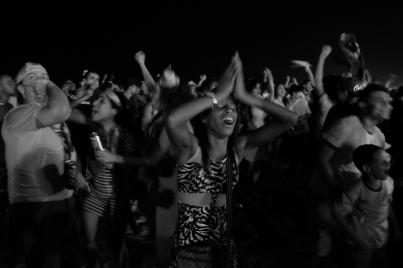 Sem título #13, 2014, da série Offside Brazil. 30 x 42 cm. © David Alan Harvey/ Magnum Photos. Coleção de Arte Contemporânea/ Acervo IMS