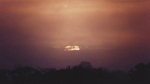 Entardecer, Mato Grosse-MT, 1980s. Foto de David Zingg. Acervo IMS