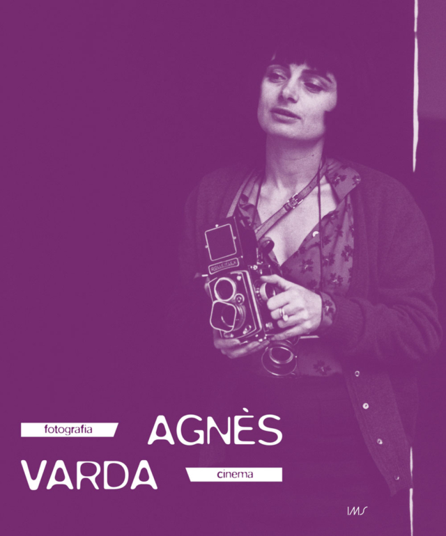 Capa do catálogo da exposição Fotografia AGNÈS VARDA Cinema