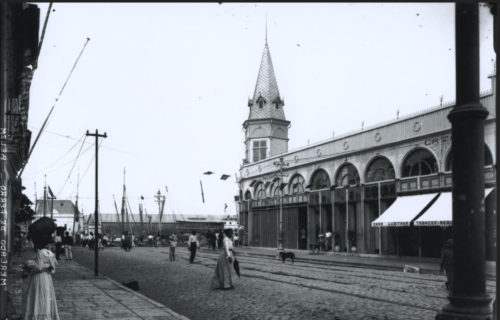 Mercado do Ver-o-Peso, c. 1902. Bel&eacute;m, PA / Acervo Museu Paraense Em&iacute;lio Goeldi